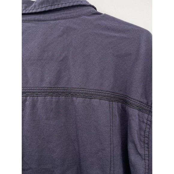 BKE Men's Size XXL Standard Fit Button Blue Long Sleeve Shirt - Picture 7 of 8